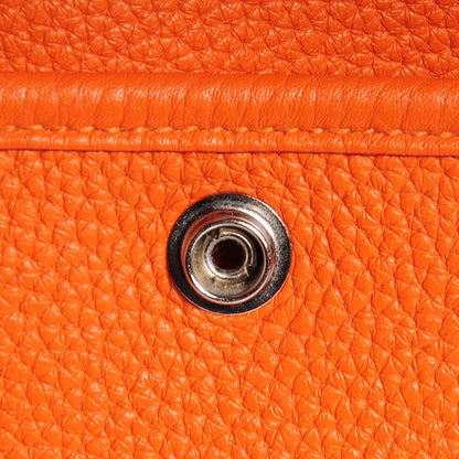 Hermes Taurillon Clemence Evelyne PM III Orange 11 of 15