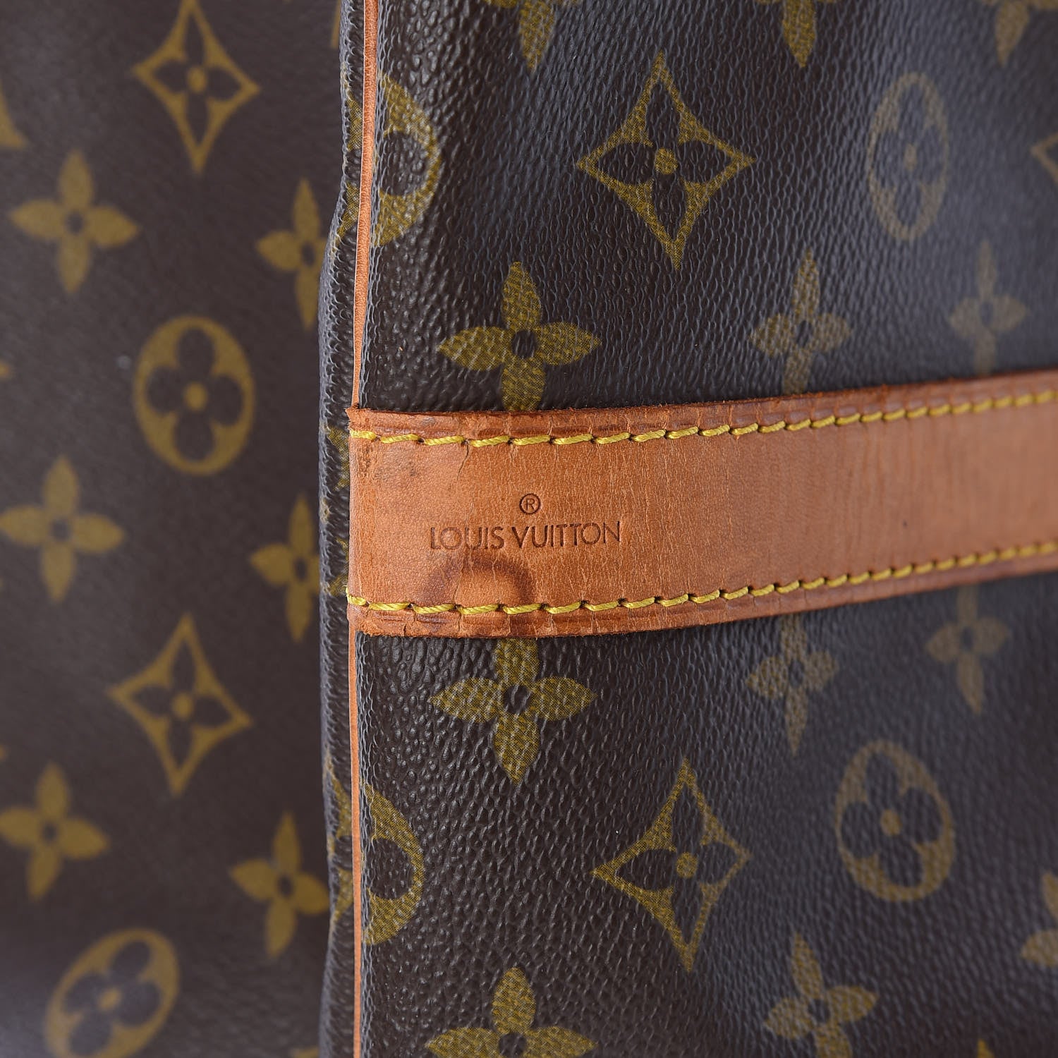 Louis Vuitton Monogram Keepall Bandouliere 55 7 of 16