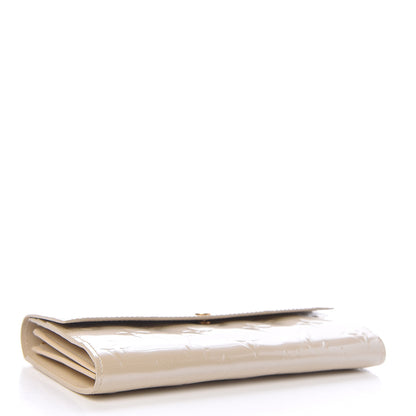 Louis Vuitton Vernis Sarah Wallet Blanc Corail 4 of 7