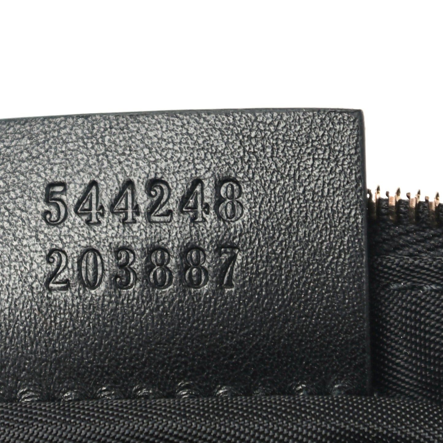 Microguccissima Key Ring Coin Case Black