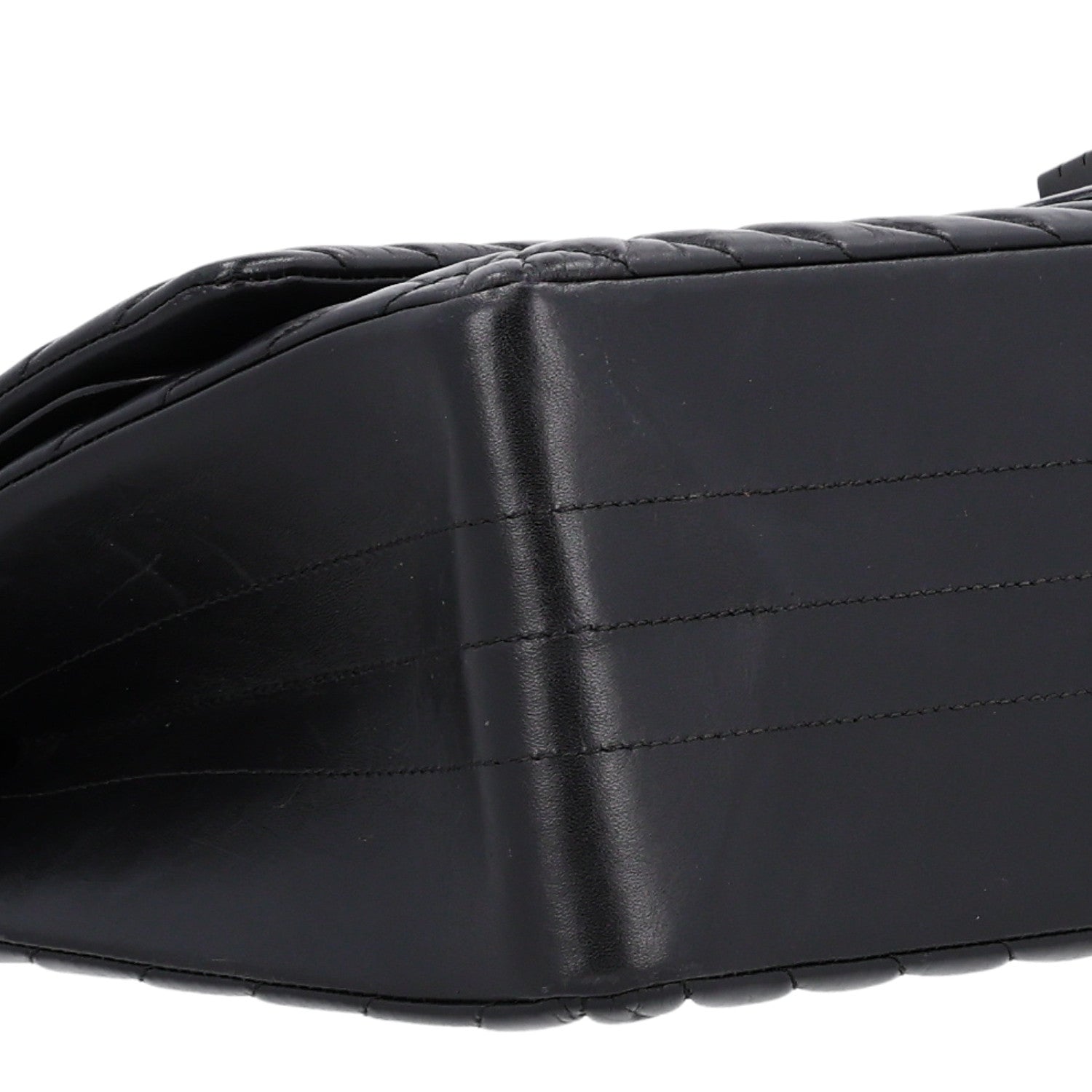 Chanel Aged Calfskin Chevron Quilted 2.55 Reissue 227 Flap So Black 9 of 10