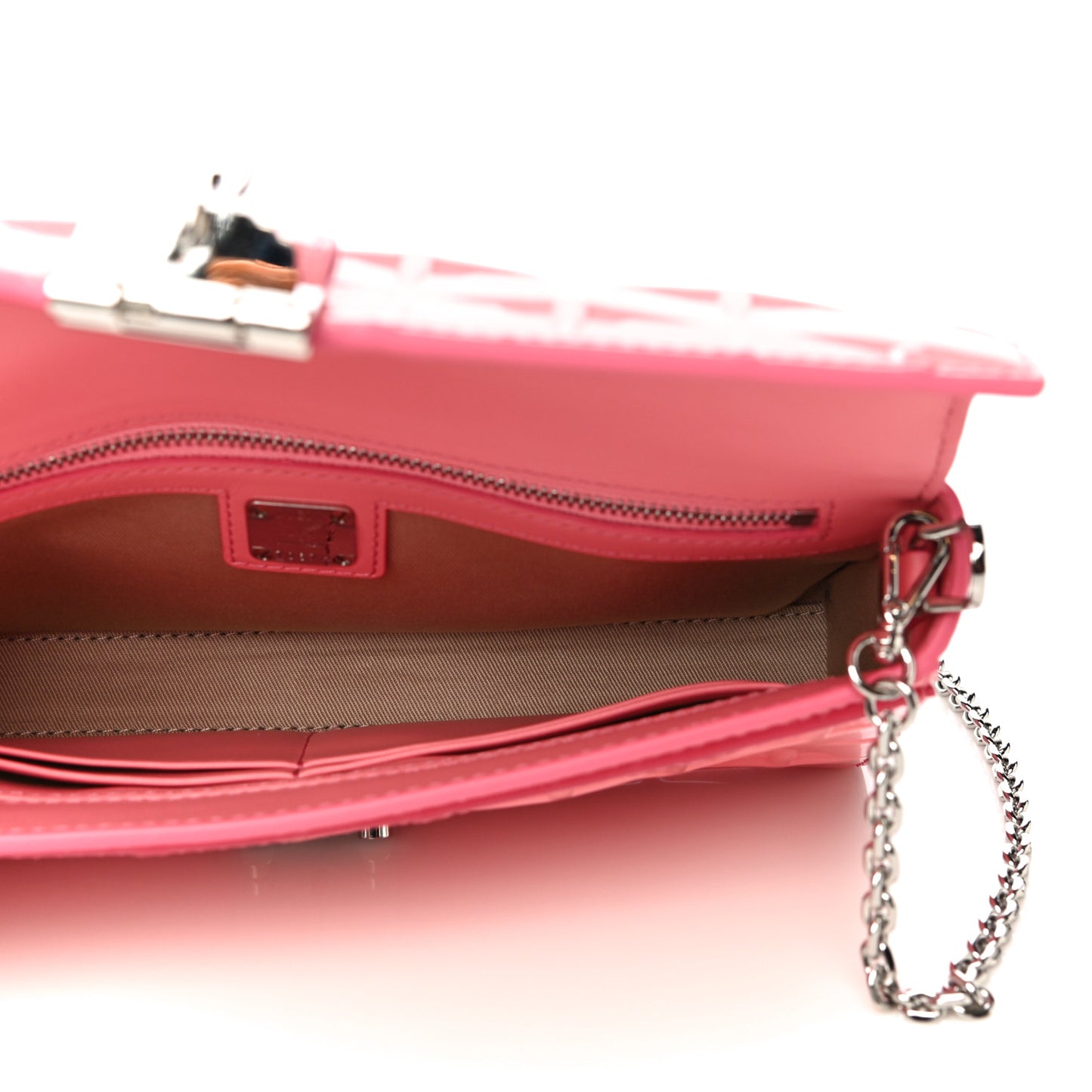 Diamond Patent Medium Millie Crossbody Bag Teaberry