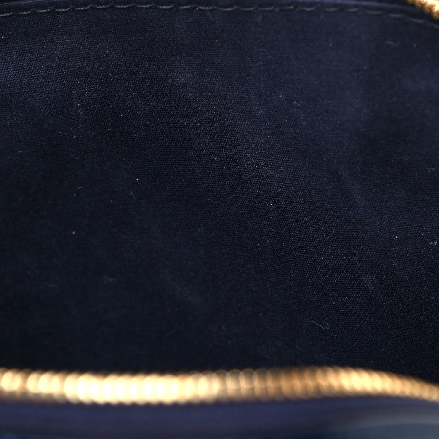 Louis Vuitton Patent Monogram Alma BB Marine 12 of 14
