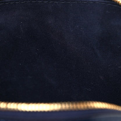 Louis Vuitton Patent Monogram Alma BB Marine 12 of 14