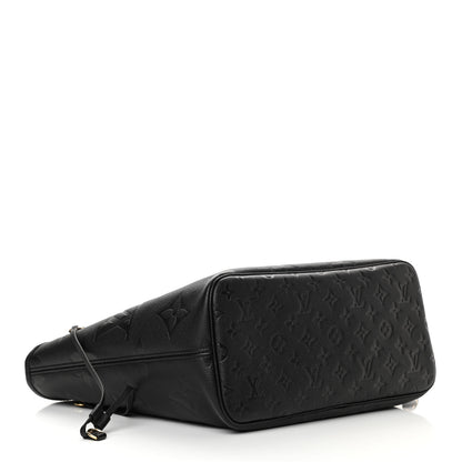 Louis Vuitton Empreinte Monogram Giant Neverfull MM Black 4 of 11