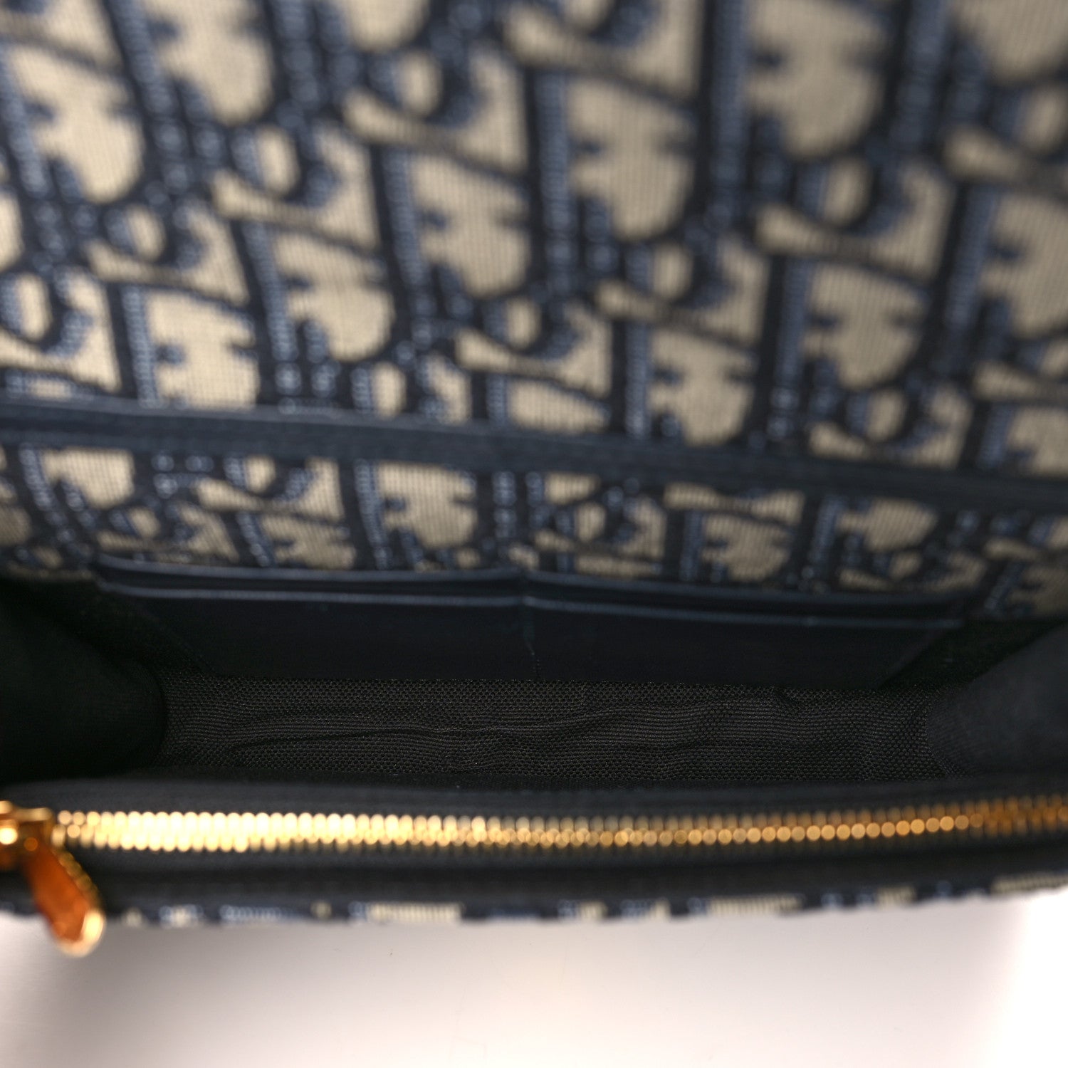 Christian Dior Oblique 30 Montaigne 2-In-1 Pouch Blue 5 of 9