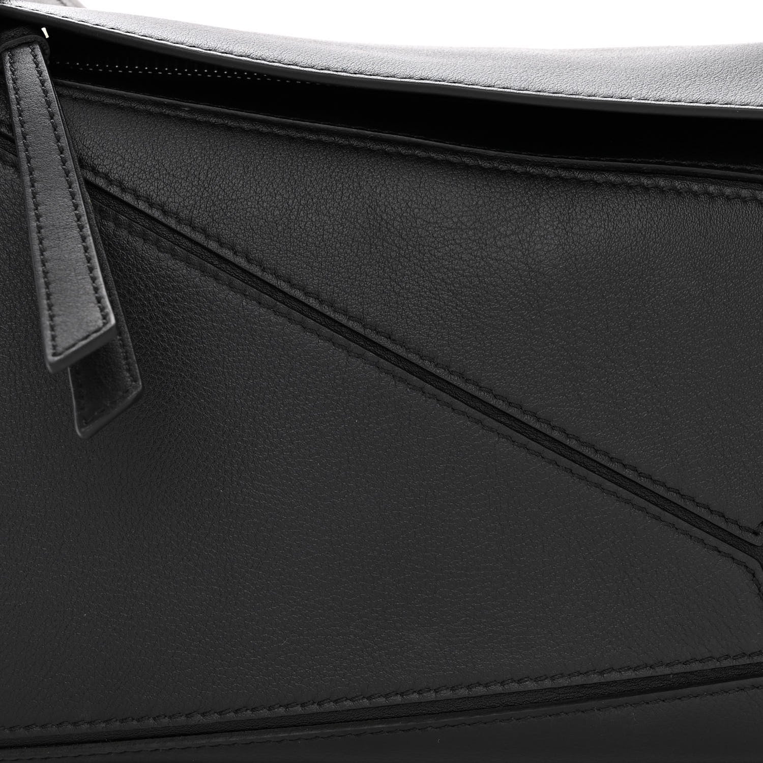 Loewe Calfskin Small Puzzle Bag Black 8 of 10