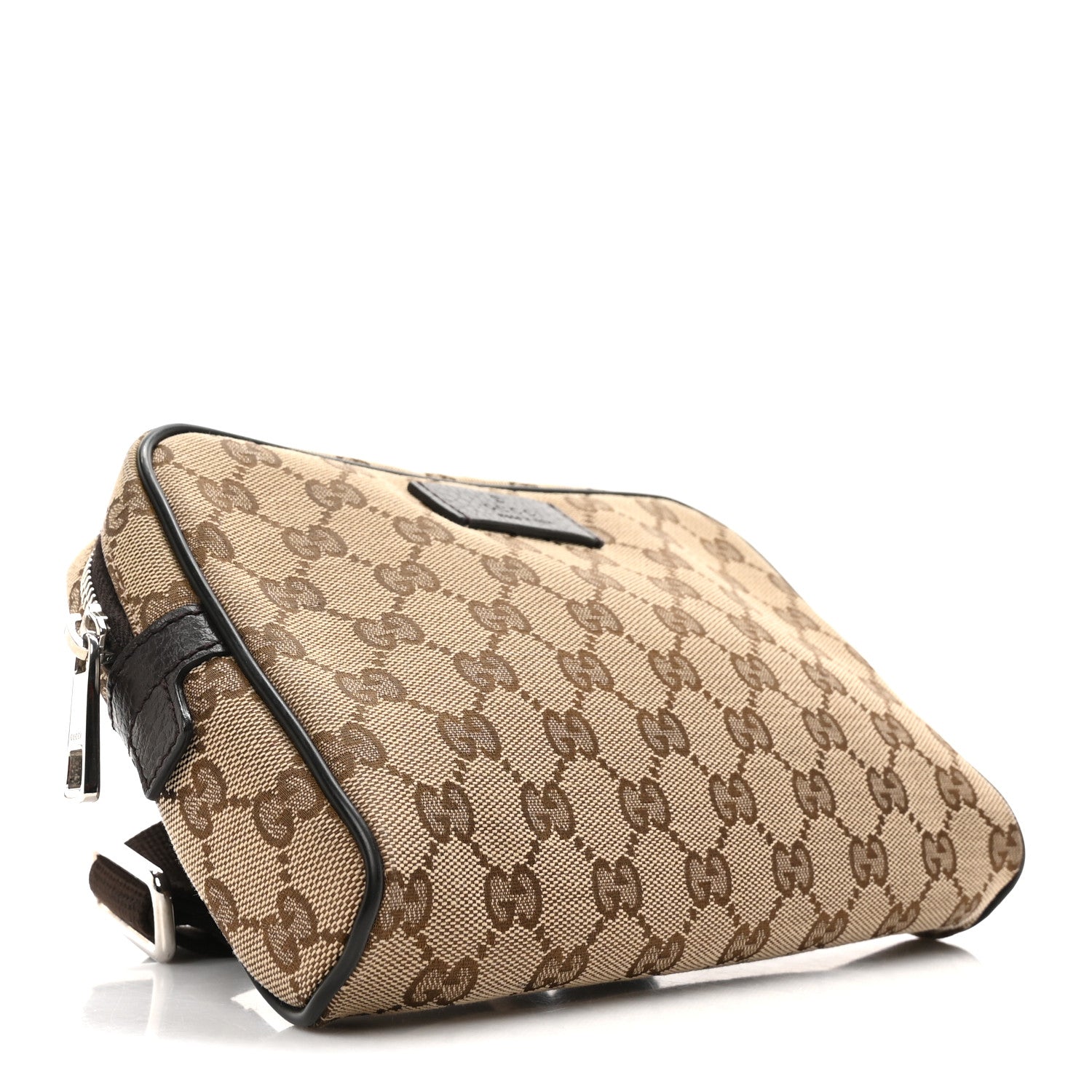 Gucci Monogram Belt Bag Dark Brown 3 of 9