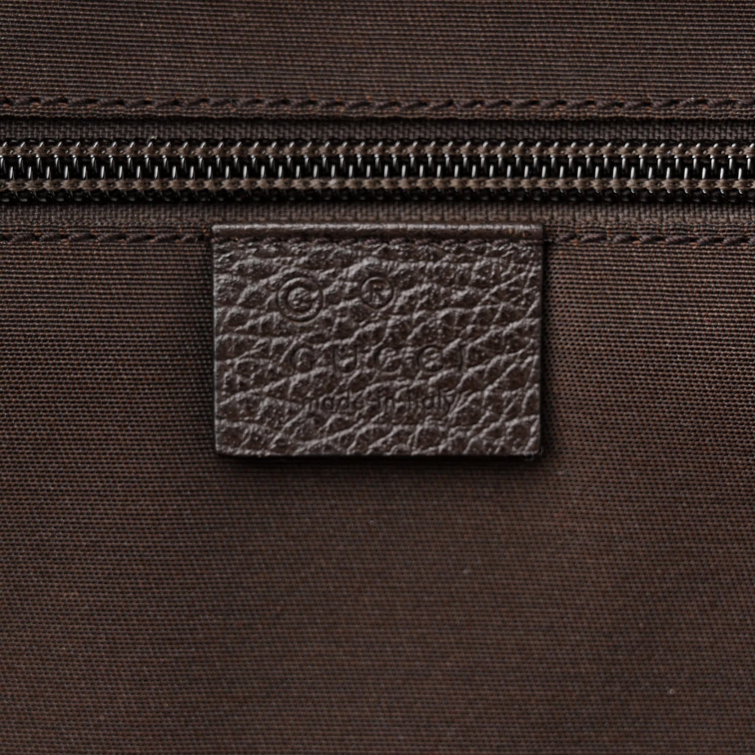 Gucci Monogram Travel Backpack Dark Brown 6 of 13