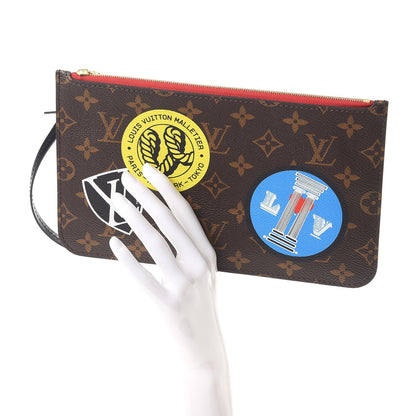 Louis Vuitton Monogram World Tour Neverfull MM GM Pochette 2 of 8