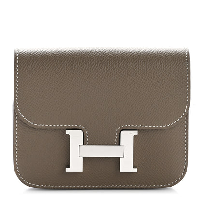 Hermes Epsom Constance Slim Wallet Etoupe 1 of 10