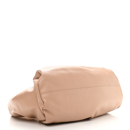 Bottega Veneta Smooth Butter Calfskin Small The Shoulder Pouch Almond 4 of 9