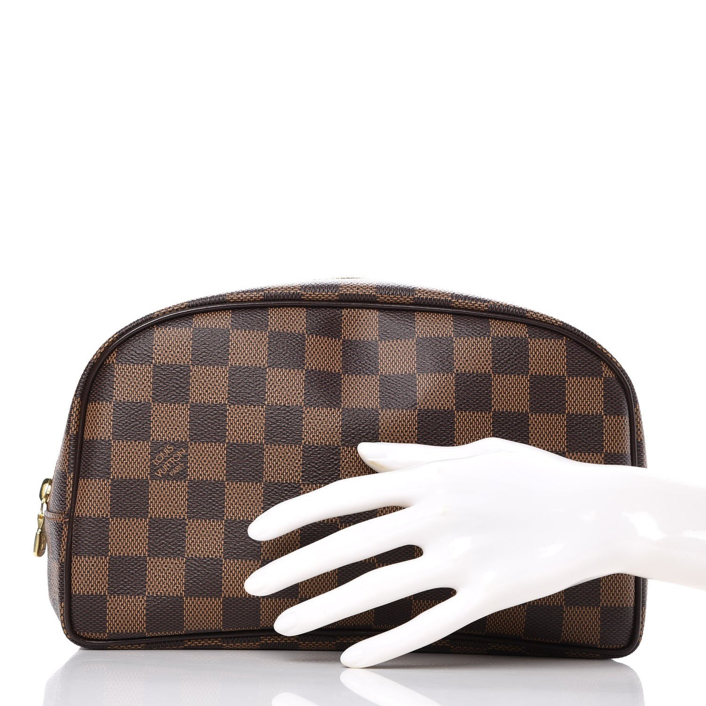 Damier Ebene Toiletry Bag 25