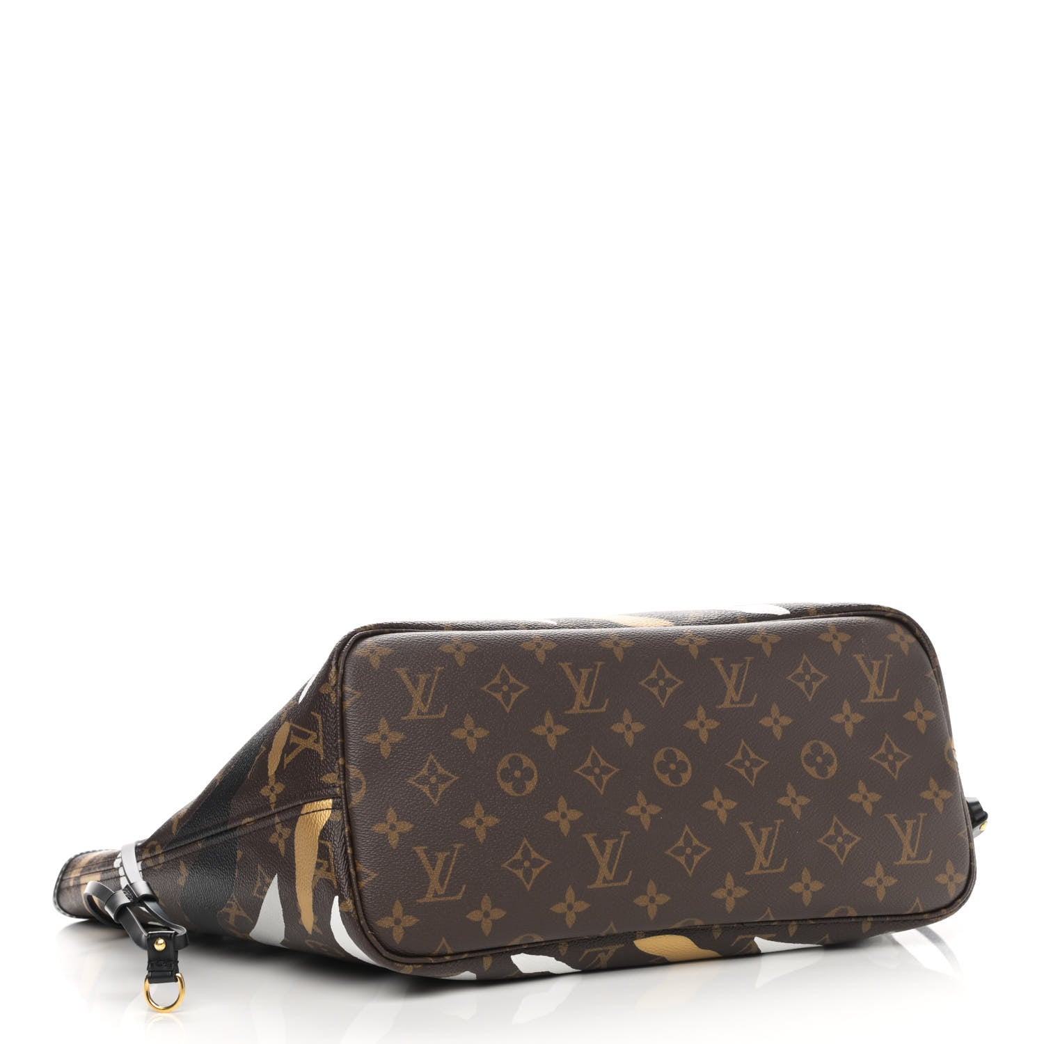 Louis Vuitton X LOL Monogram Neverfull MM Gold Silver 4 of 11