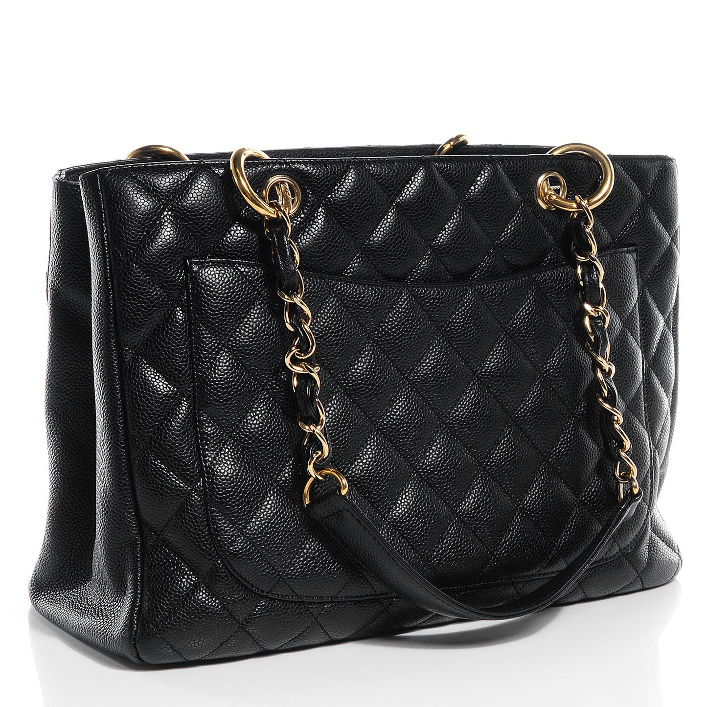 Caviar Grand Shopping Tote GST Black
