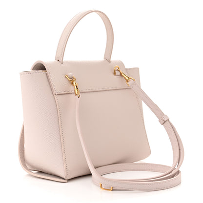 Celine Grained Calfskin Nano Belt Bag Peony 2 of 10