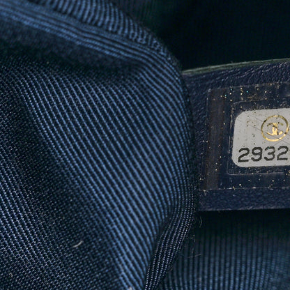 Chanel Caviar Quilted Large In & Out Camera Case Navy 9 of 12