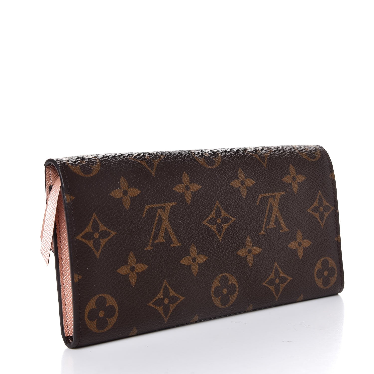 Louis Vuitton Monogram Emilie Wallet Rose Nacre 3 of 8