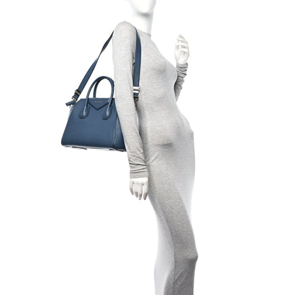 Givenchy Sugar Goatskin Small Antigona Indigo Blue 2 of 12