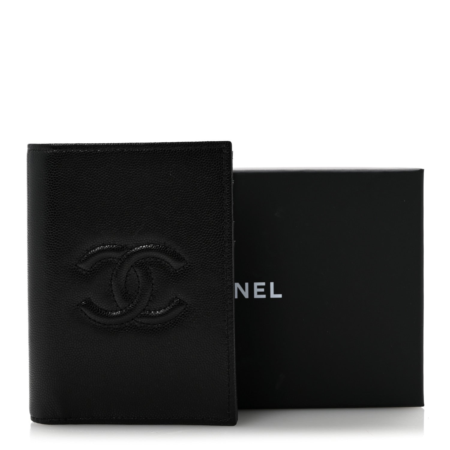 Chanel Caviar Timeless Passport Holder Black 10 of 10