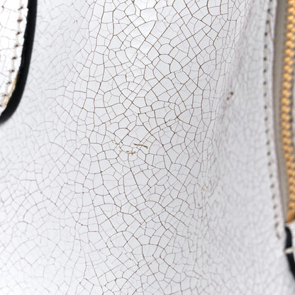 Miu Miu Calfskin Craquele Shopping Bag White 16 of 16