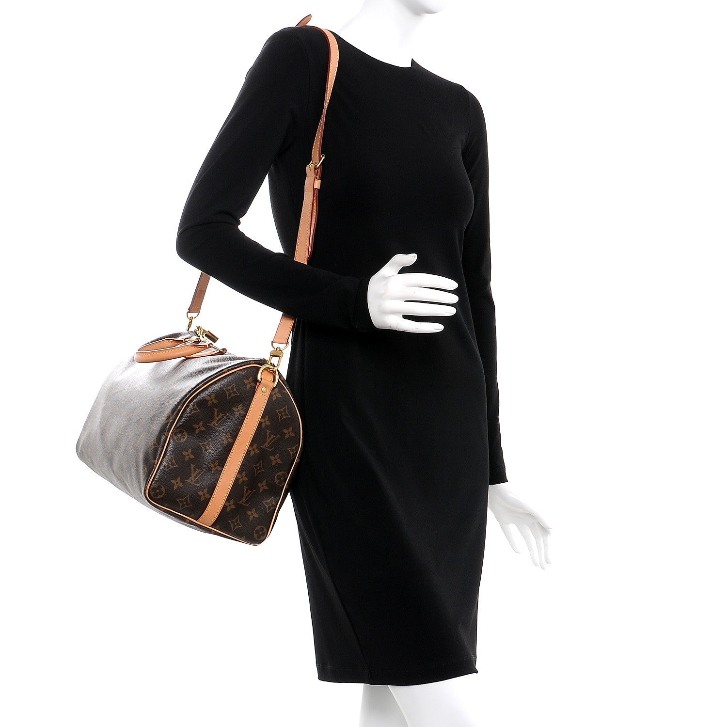 Louis Vuitton Monogram Speedy Bandouliere 35 2 of 11