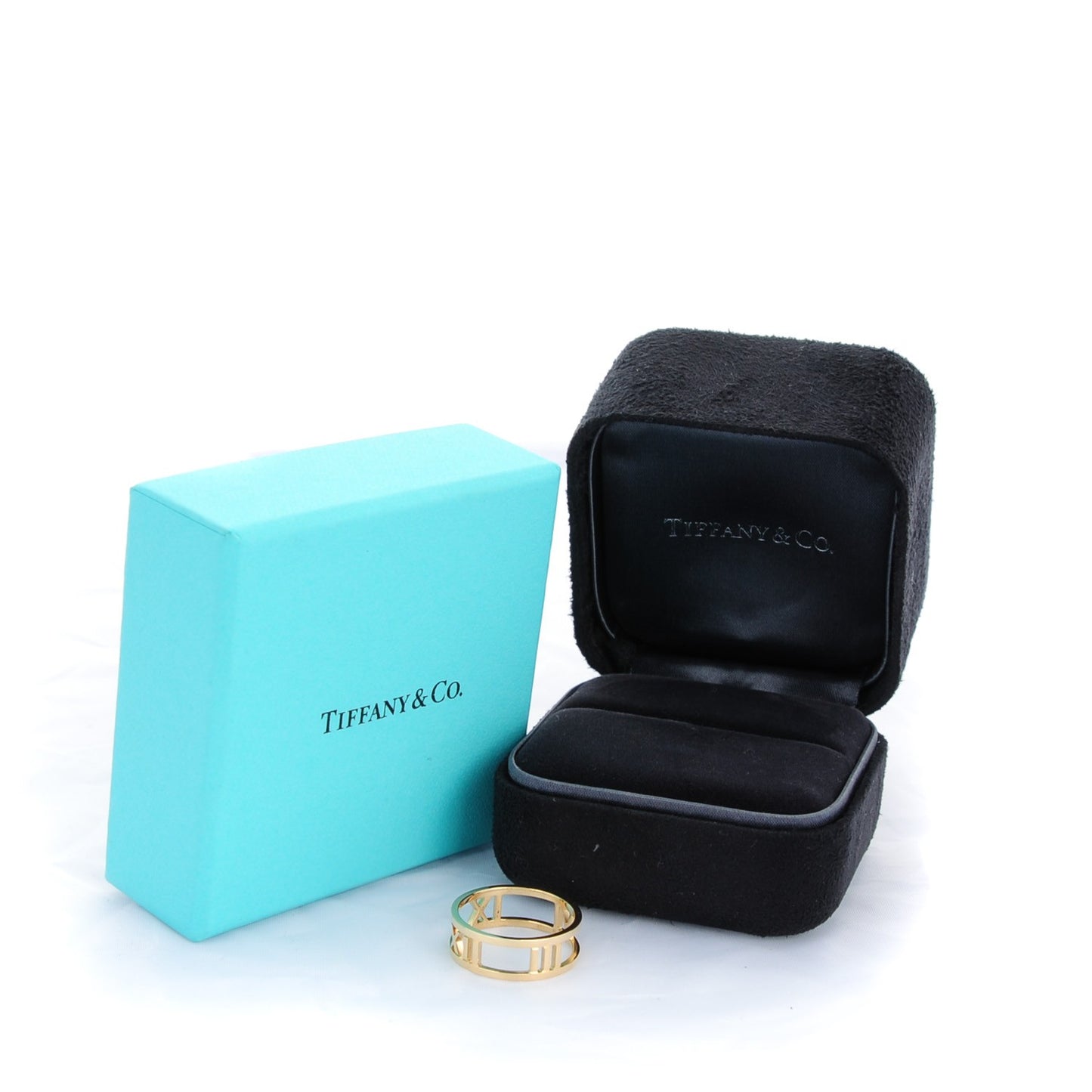 18K Yellow Gold Atlas Open Ring 8.5