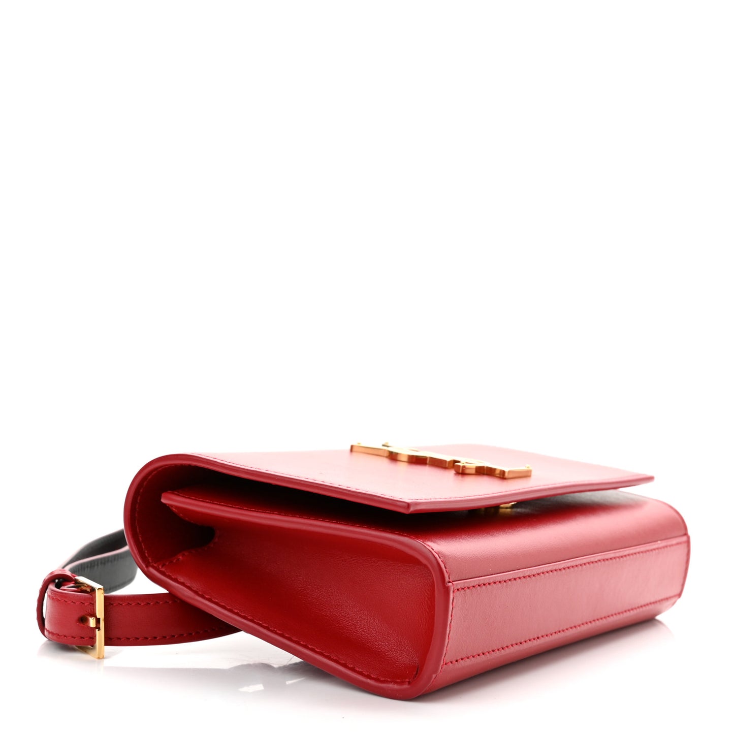 Smooth Calfskin Monogram Kate Belt Bag Red