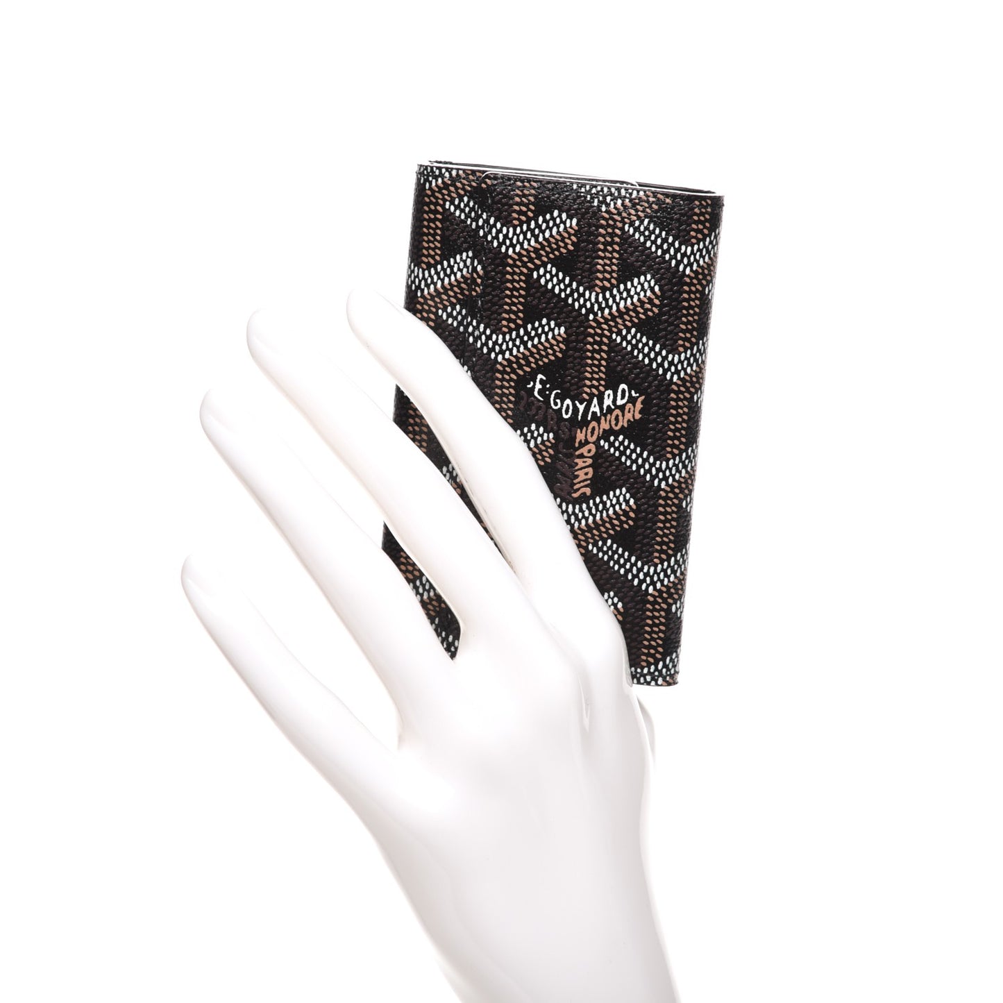 Goyardine Saint Michel 6 Key Holder Black