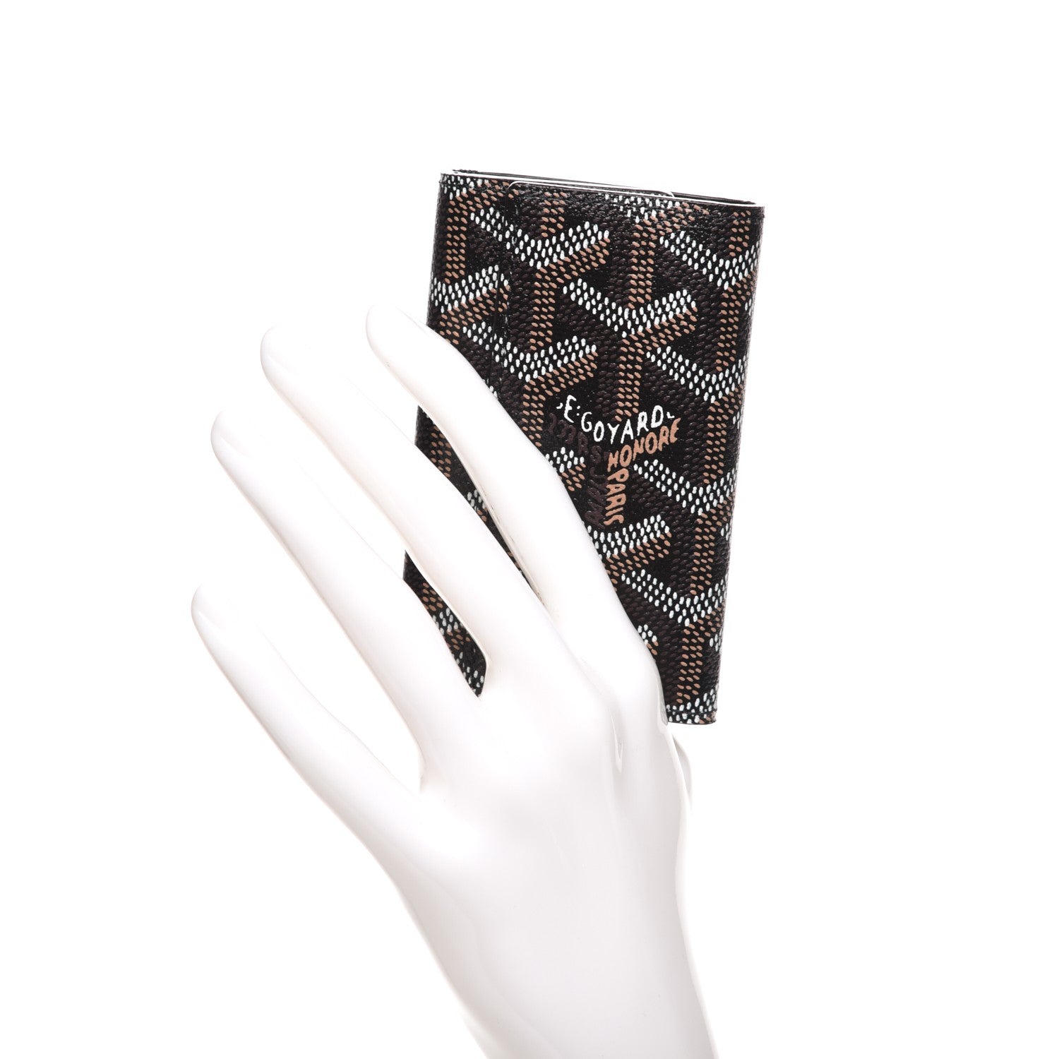 Goyard Goyardine Saint Michel 6 Key Holder Black 2 of 8