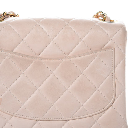 Chanel Lambskin Quilted Mini Square Flap Beige 14 of 21