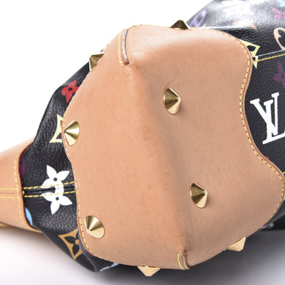 Louis Vuitton Monogram Multicolor Judy MM Black 6 of 15