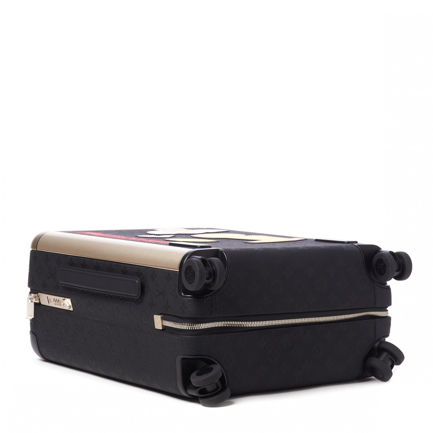 X NBA Calfskin Monogram Embossed Horizon 55 Black