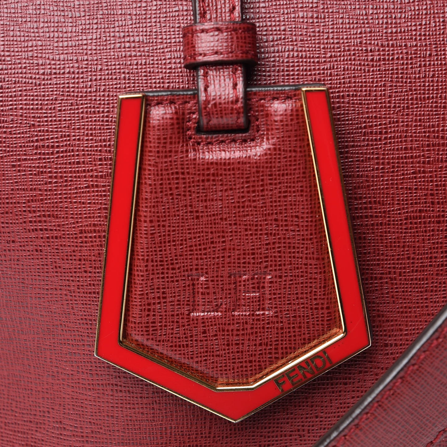 Vitello Elite Regular 2Jours Tote Rosso Scuro Ciliegia