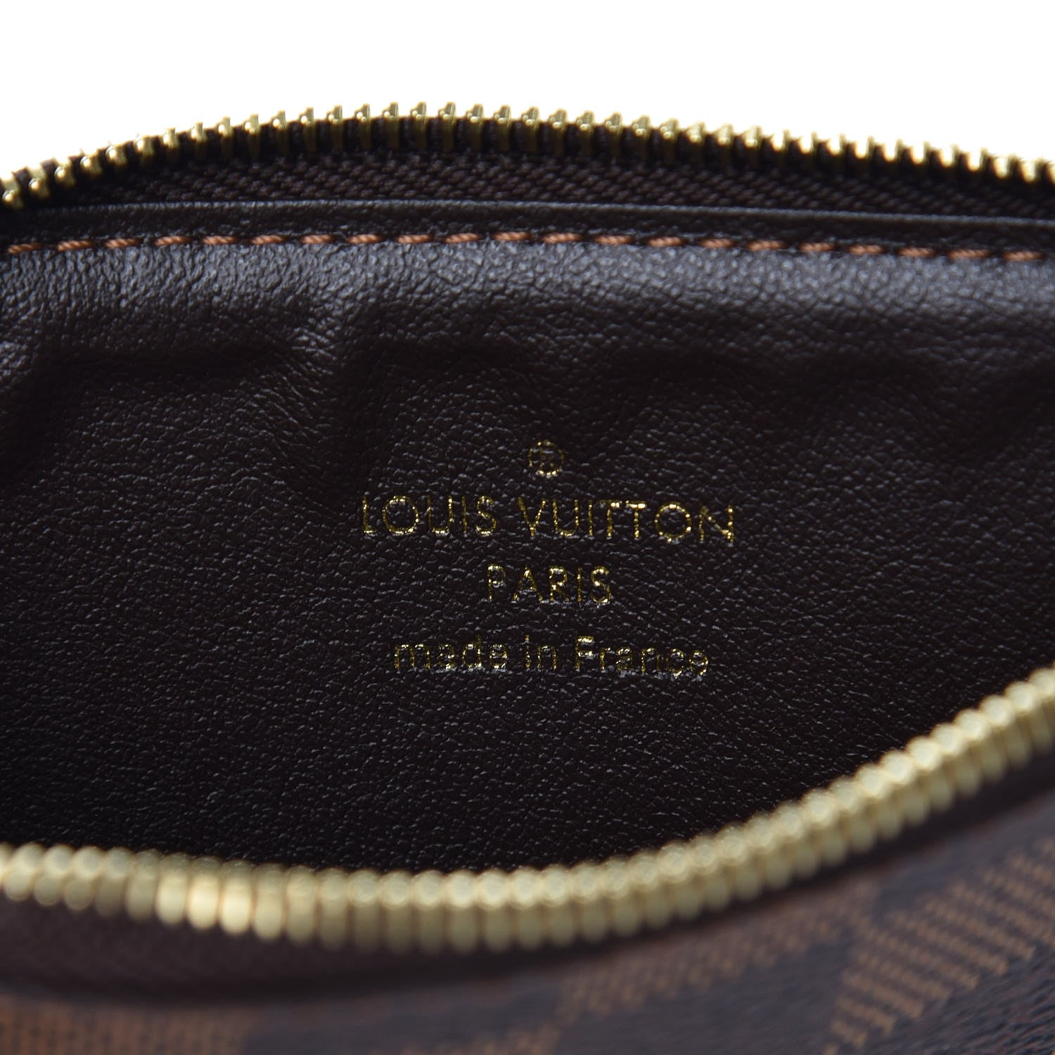 Louis Vuitton Damier Ebene Josephine Wallet Zippered Insert 6 of 6