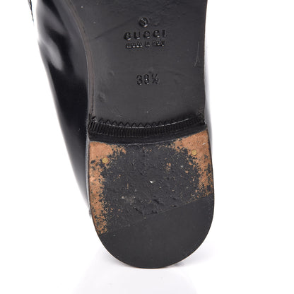 Gucci Regent Calfskin Womens 1953 Horsebit Loafers 38.5 Black 13 of 13