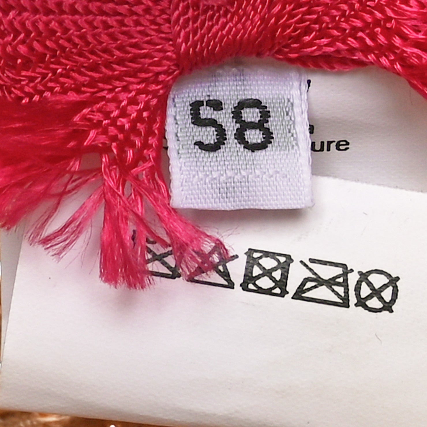 Hermes Raffia Braided Galatee Cap 58 Naturel 9 of 9