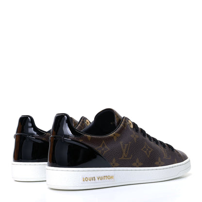 Louis Vuitton Patent Monogram Frontrow Sneakers 38 3 of 8