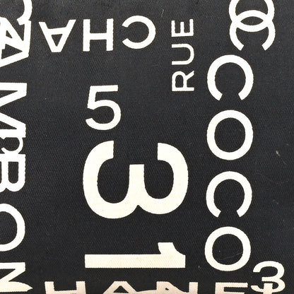 Chanel Canvas 31 Rue Cambon Cosmetic Pouch Black 8 of 10