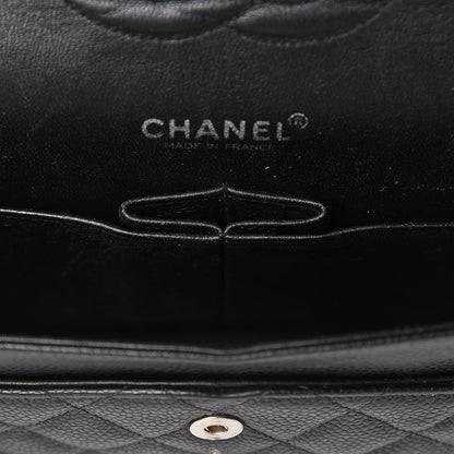 Chanel Caviar Quilted Medium Double Flap Black 21 of 25
