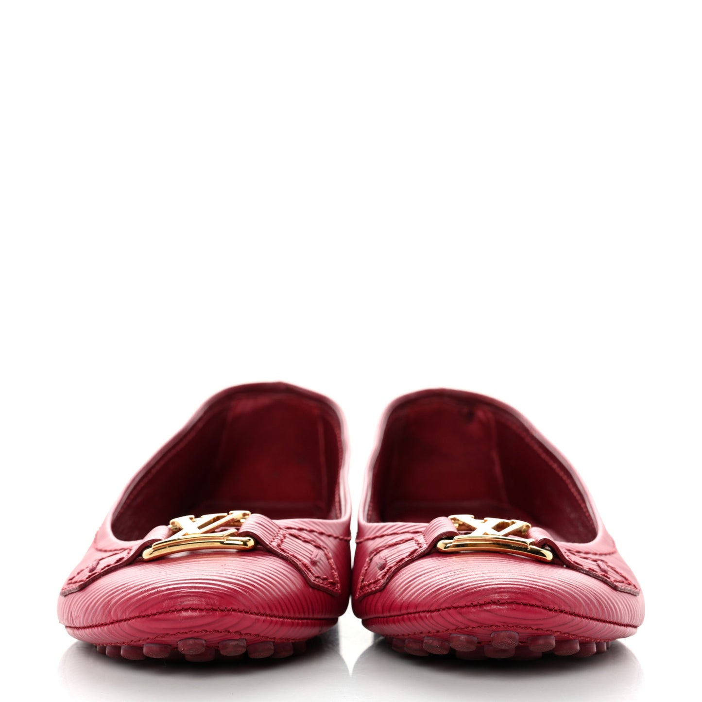 Epi Oxford Ballerina Flats 36.5 Fuchsia