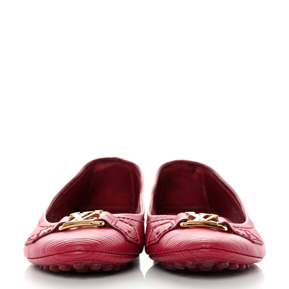 Louis Vuitton Epi Oxford Ballerina Flats 36.5 Fuchsia 2 of 10