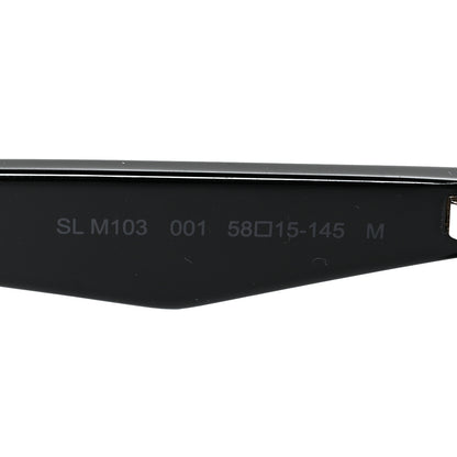 Saint Laurent New Wave SLM103 Kate Cat Eye Sunglasses Black 6 of 8