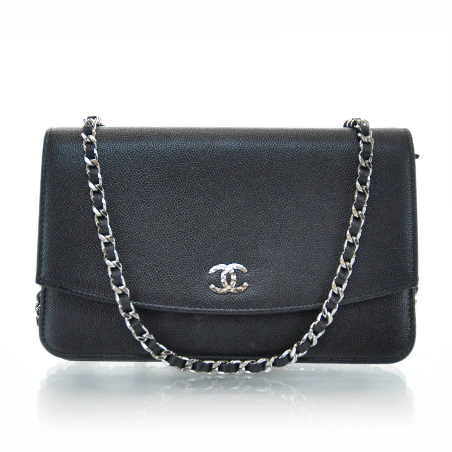 Caviar CC Wallet on Chain Black