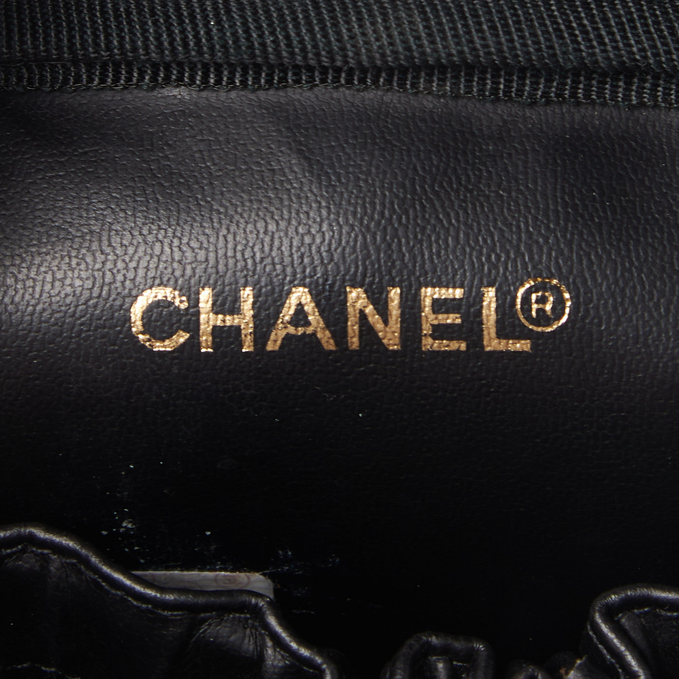 Chanel Caviar Vanity Cosmetic Case Black 5 of 10
