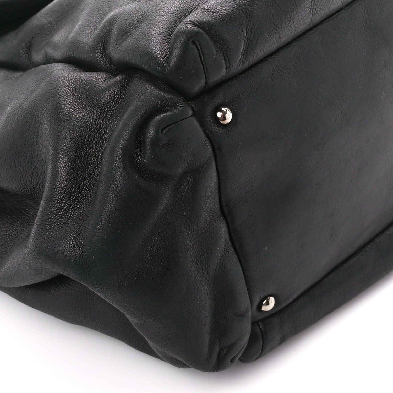 Chanel Lambskin Quilted Accordion Flap Black 9 of 10