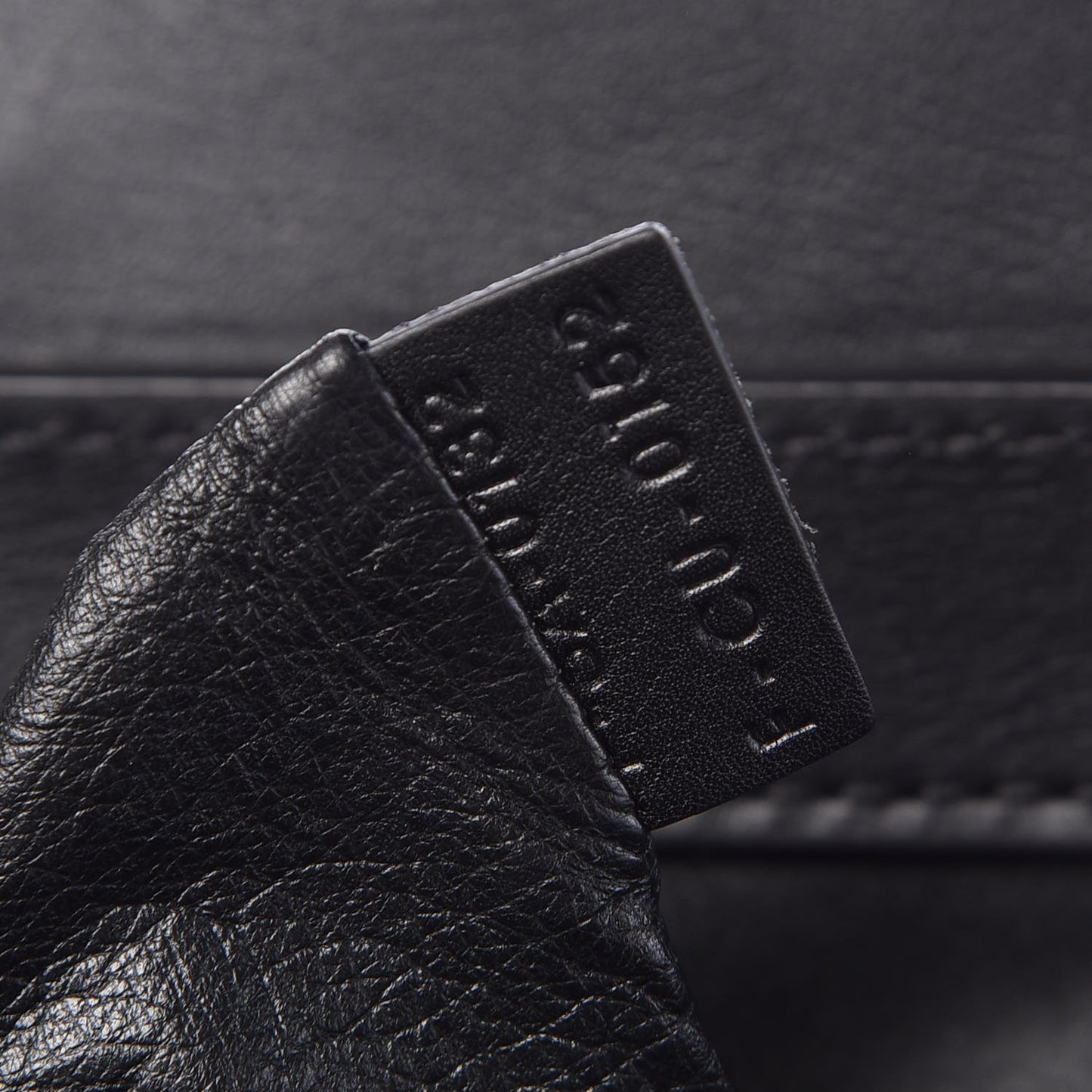 Smooth Calfskin Mini Luggage Black