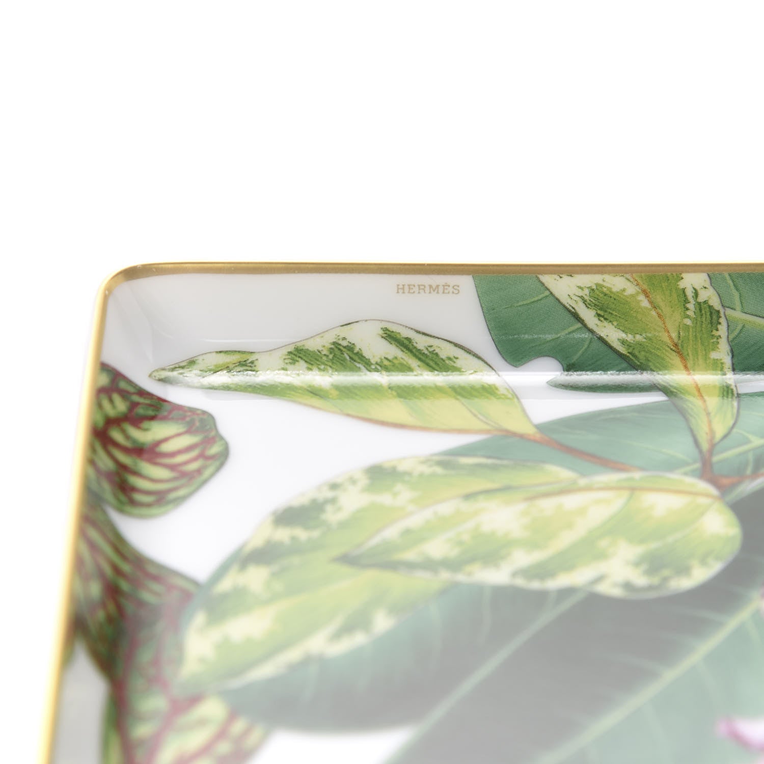 Hermes Porcelain Small Passifolia Tray N°1 4 of 5