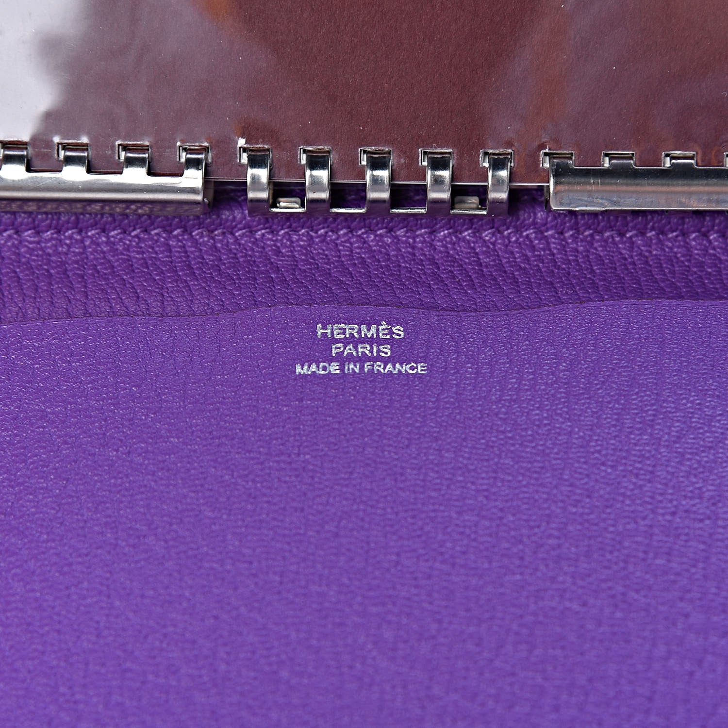 Hermes Chevre Vision II Agenda Cover Parme 6 of 7
