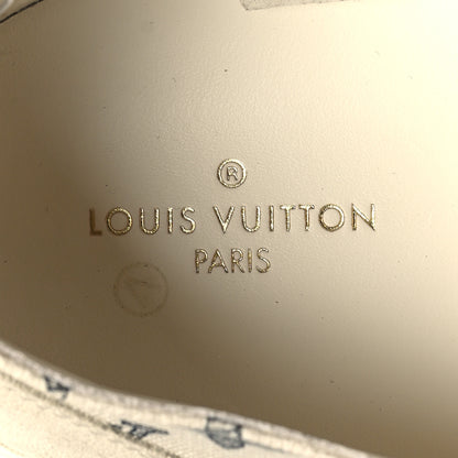 Louis Vuitton Canvas Suede Monogram Mens Tattoo Sneaker Boots 8.5 Dune 8 of 8